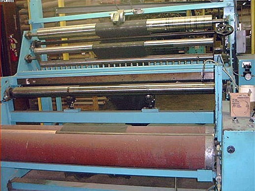 CROMTEX Slitter, 25 heads, cuts to min of ~1.5".
